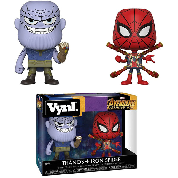 Funko VYNL 4in 2pk Marvel Avengers Infinity War Thanos & Iron